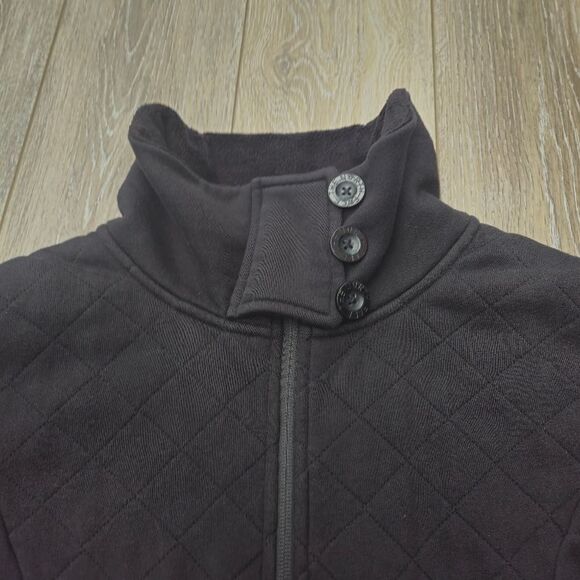 North Face Caroluna Quilted Fleece Lined Jacket size small women's  black warm - Picture 10 of 12